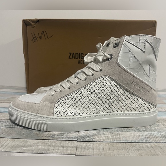 Zadig & Voltaire High Flash Keith High-Top Sneakers - Picture 3 of 10